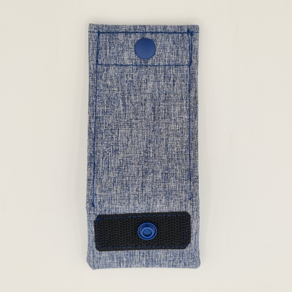 Markensafe blau melliert